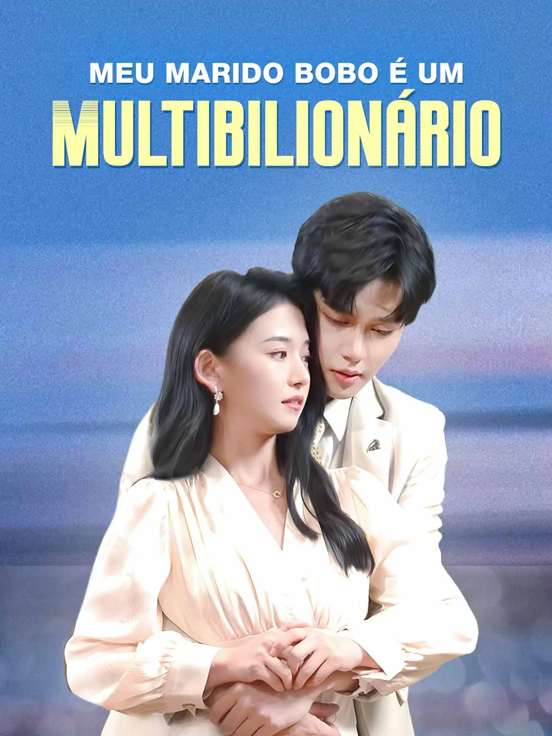 Capa da minissérie Meu Marido Bobo é um Multibilionário