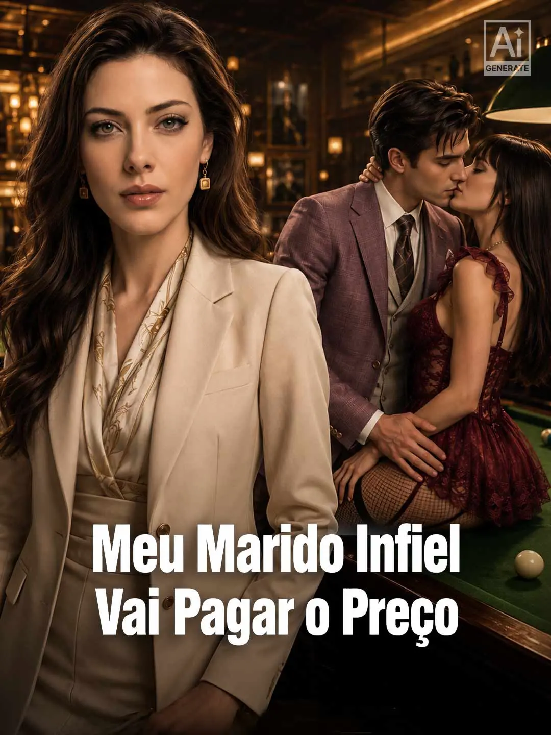 Capa da minissérie Meu Marido Infiel Vai Pagar o Preço