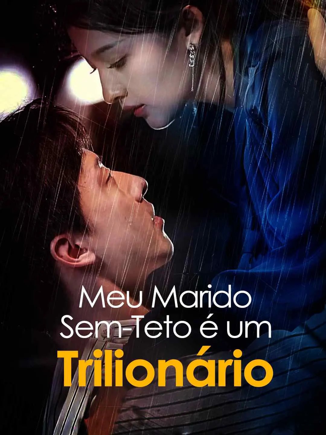 Capa da minissérie Meu Marido Sem-Teto é um Trilionário