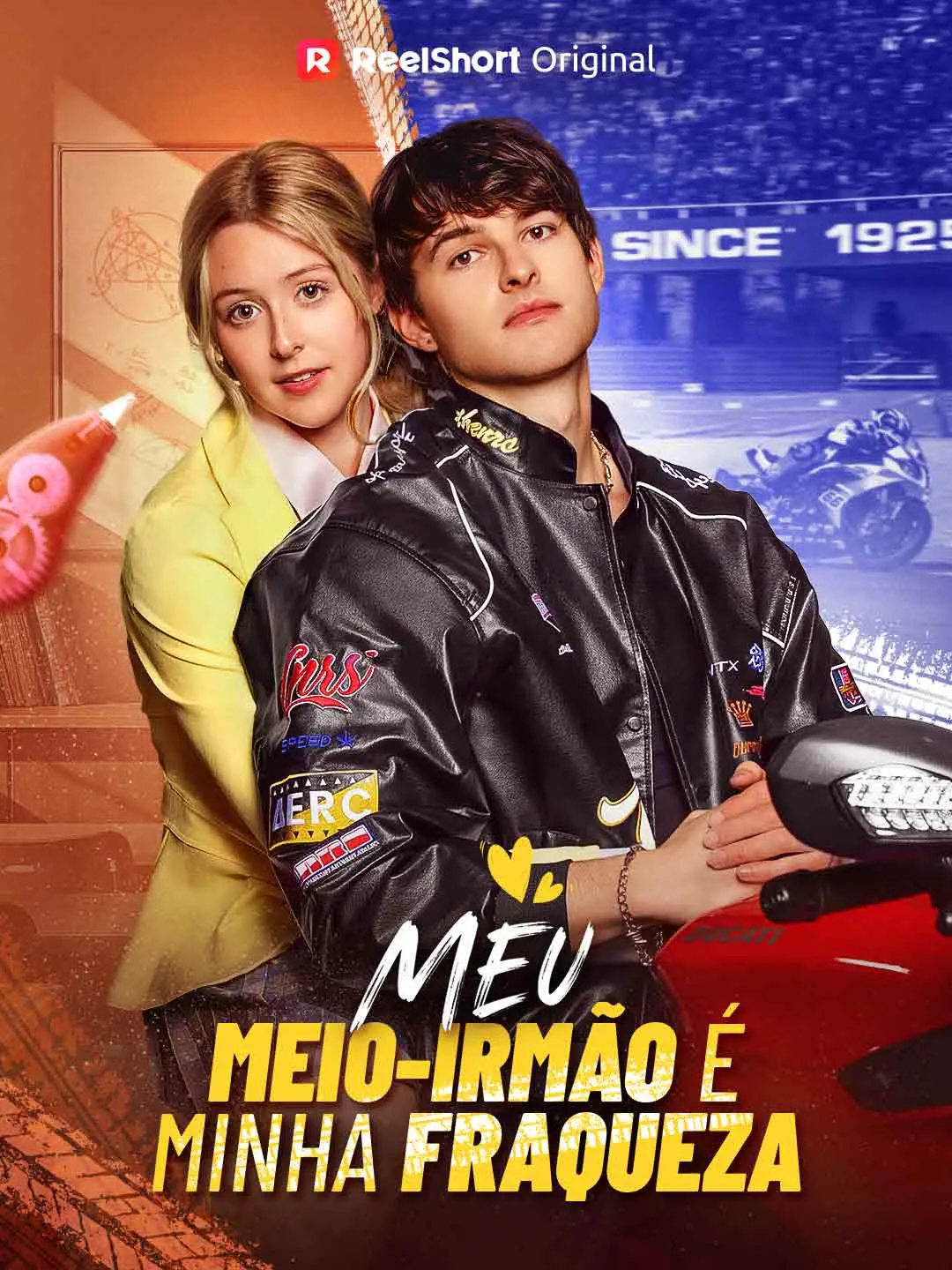 Capa da minissérie Meu Meio-irmão é Minha Fraqueza