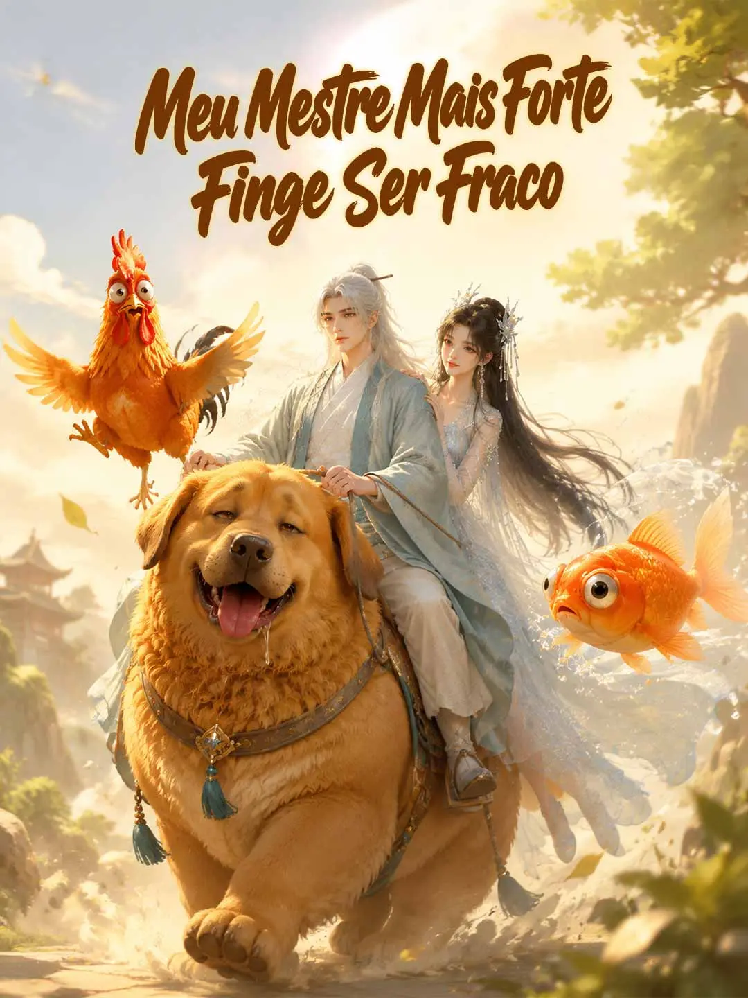 Capa da minissérie Meu Mestre Mais Forte Finge Ser Fraco