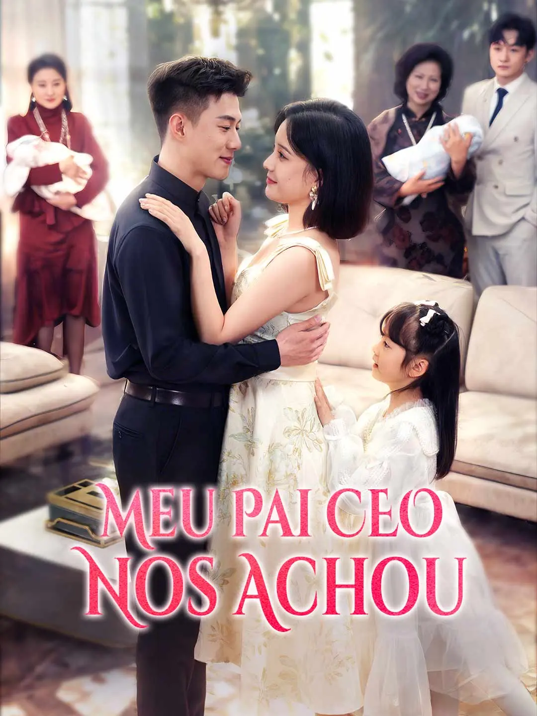 Capa da minissérie Meu Pai CEO Nos Achou