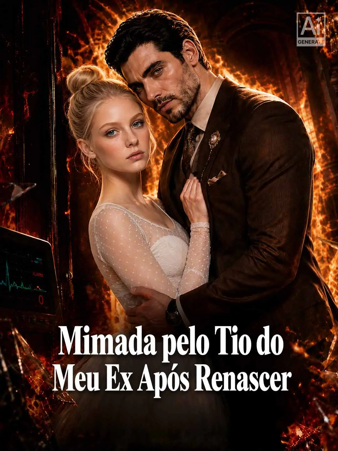 Capa da minissérie Mimada pelo Tio do Meu Ex Após Renascer