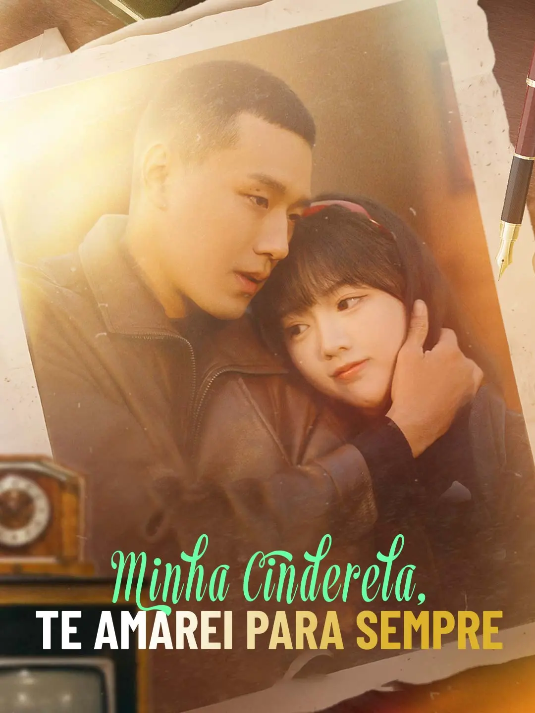 Capa da minissérie Minha Cinderela, te amarei para sempre