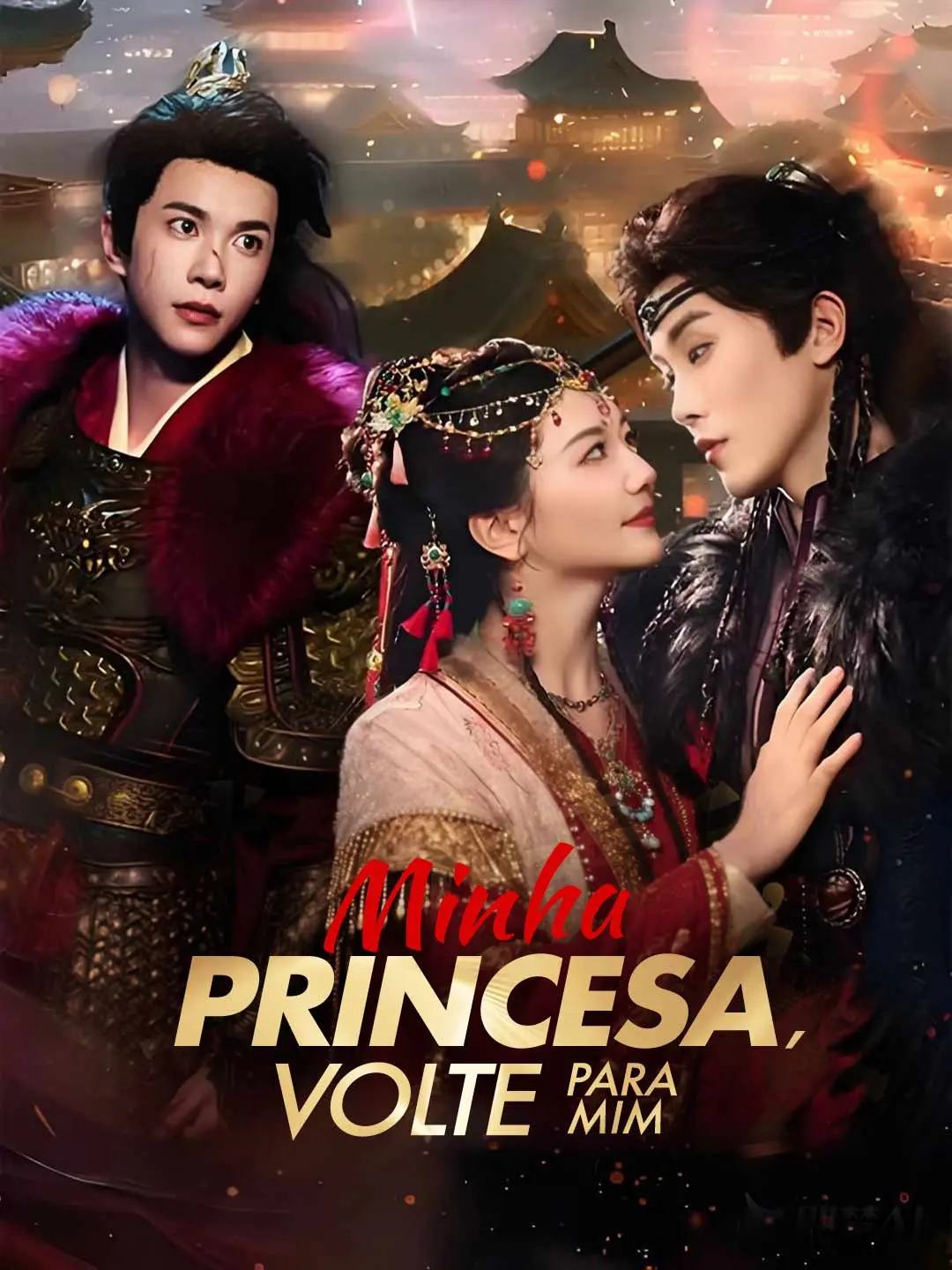 Capa da minissérie Minha Princesa, Volte para Mim