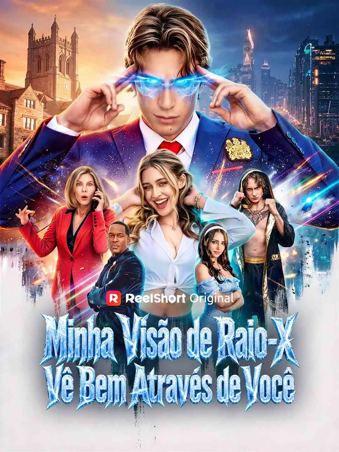 Capa da minissérie Minha Visão de Raio-X Vê Bem Através de Você