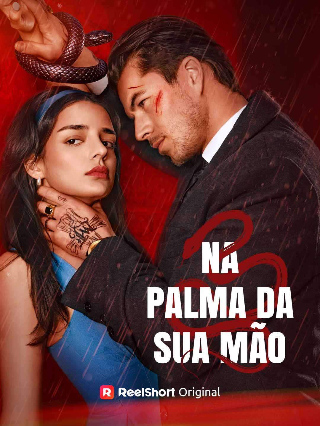 Capa da minissérie Na Palma da Sua Mão