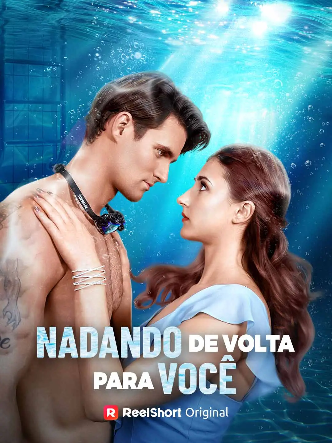 Capa da minissérie Nadando de Volta para Você