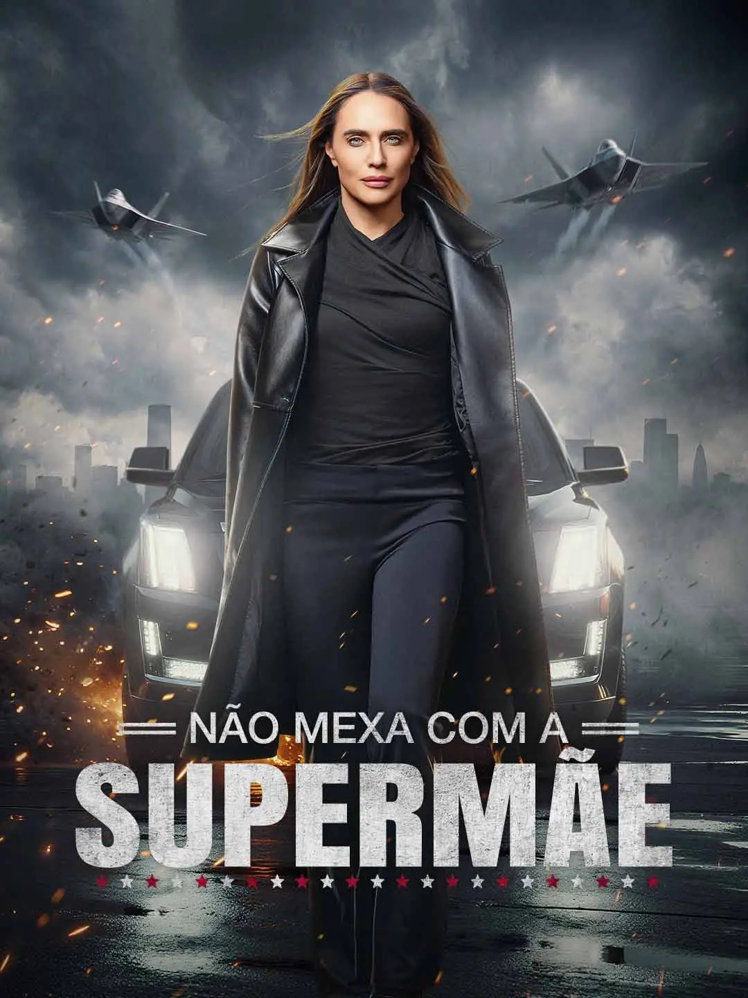 Capa da minissérie Não Mexa Com a Supermãe
