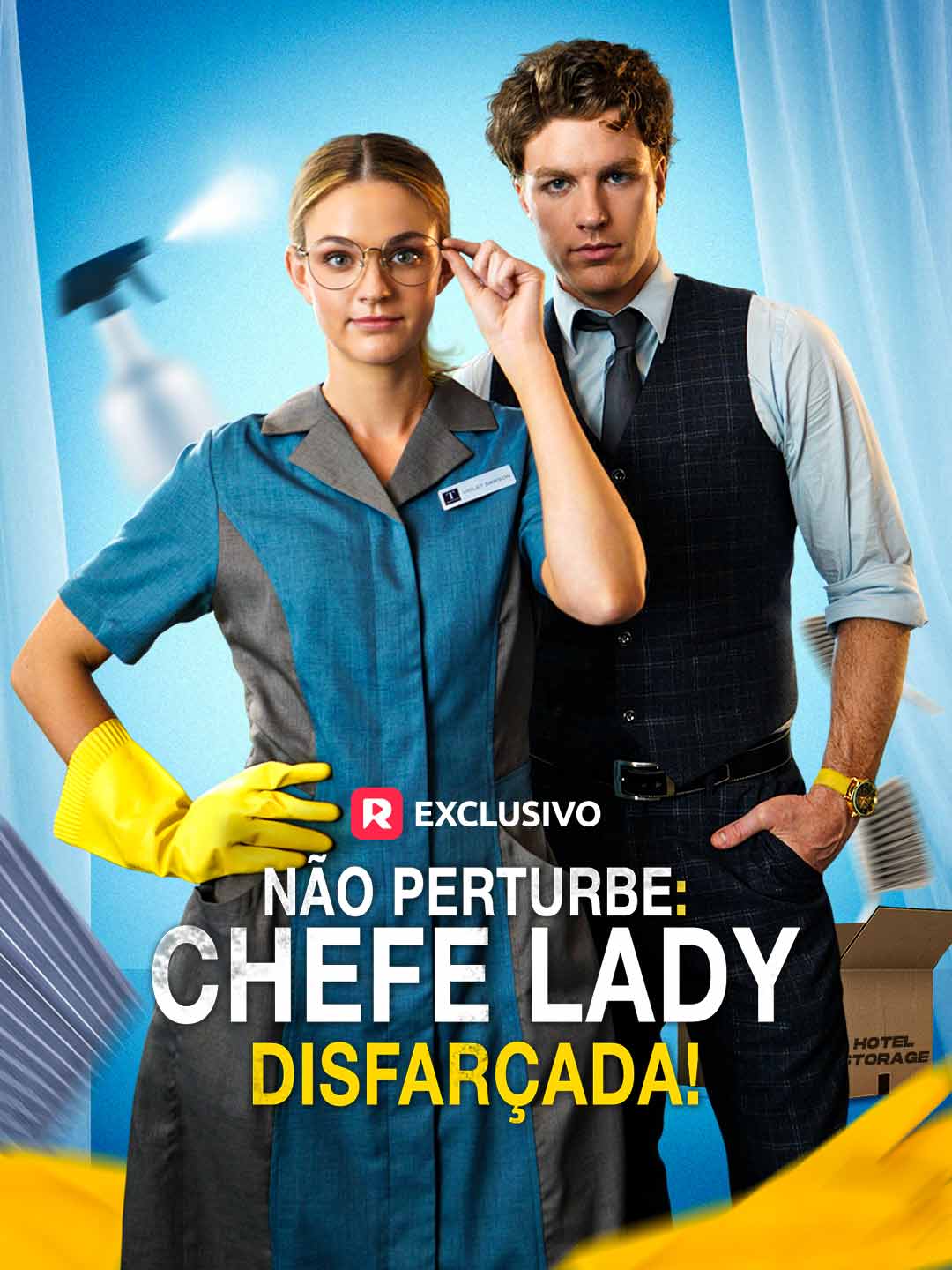 Capa da minissérie Não Perturbe: Chefe Lady Disfarçada!