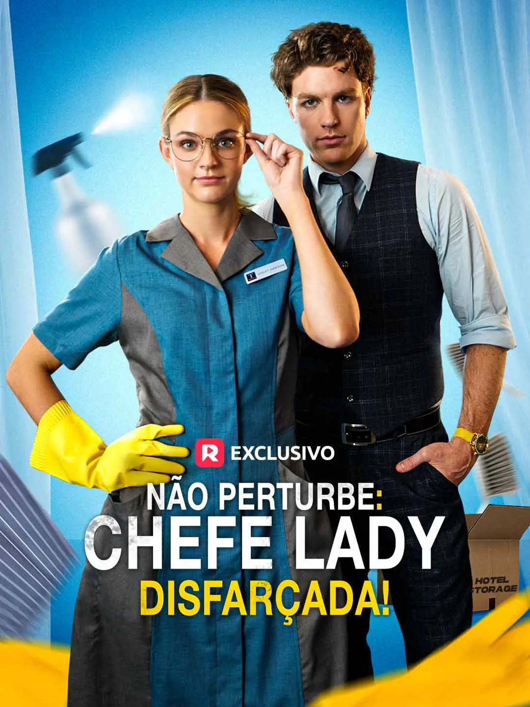Capa da minissérie Não Perturbe: Chefe Lady Disfarçada!