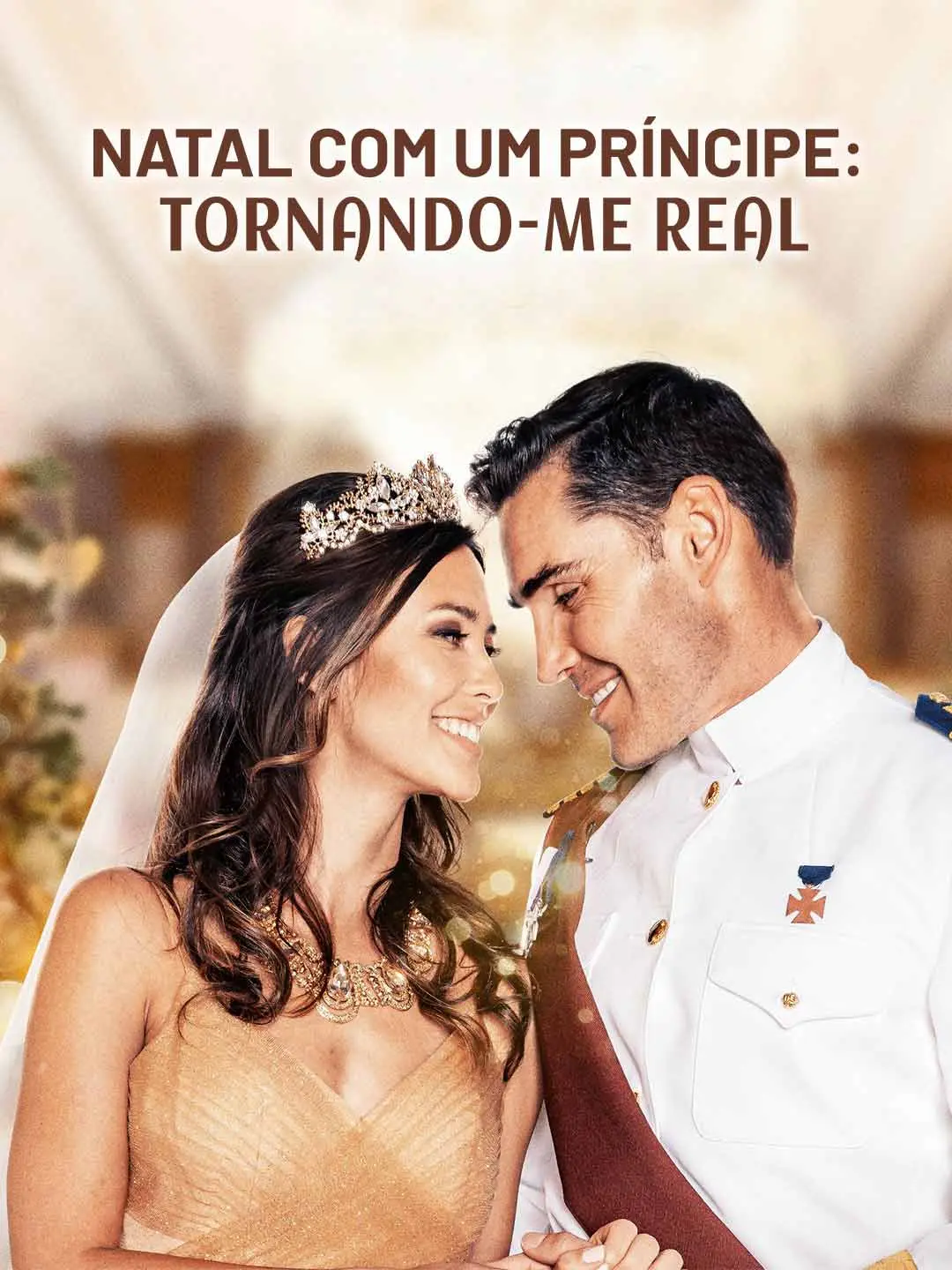 Capa da minissérie Natal com um príncipe: tornando-me real