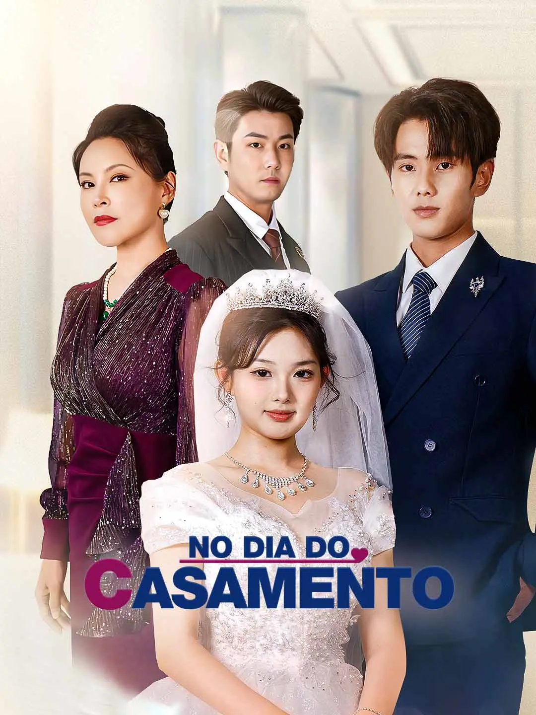Capa da minissérie No Dia do Casamento