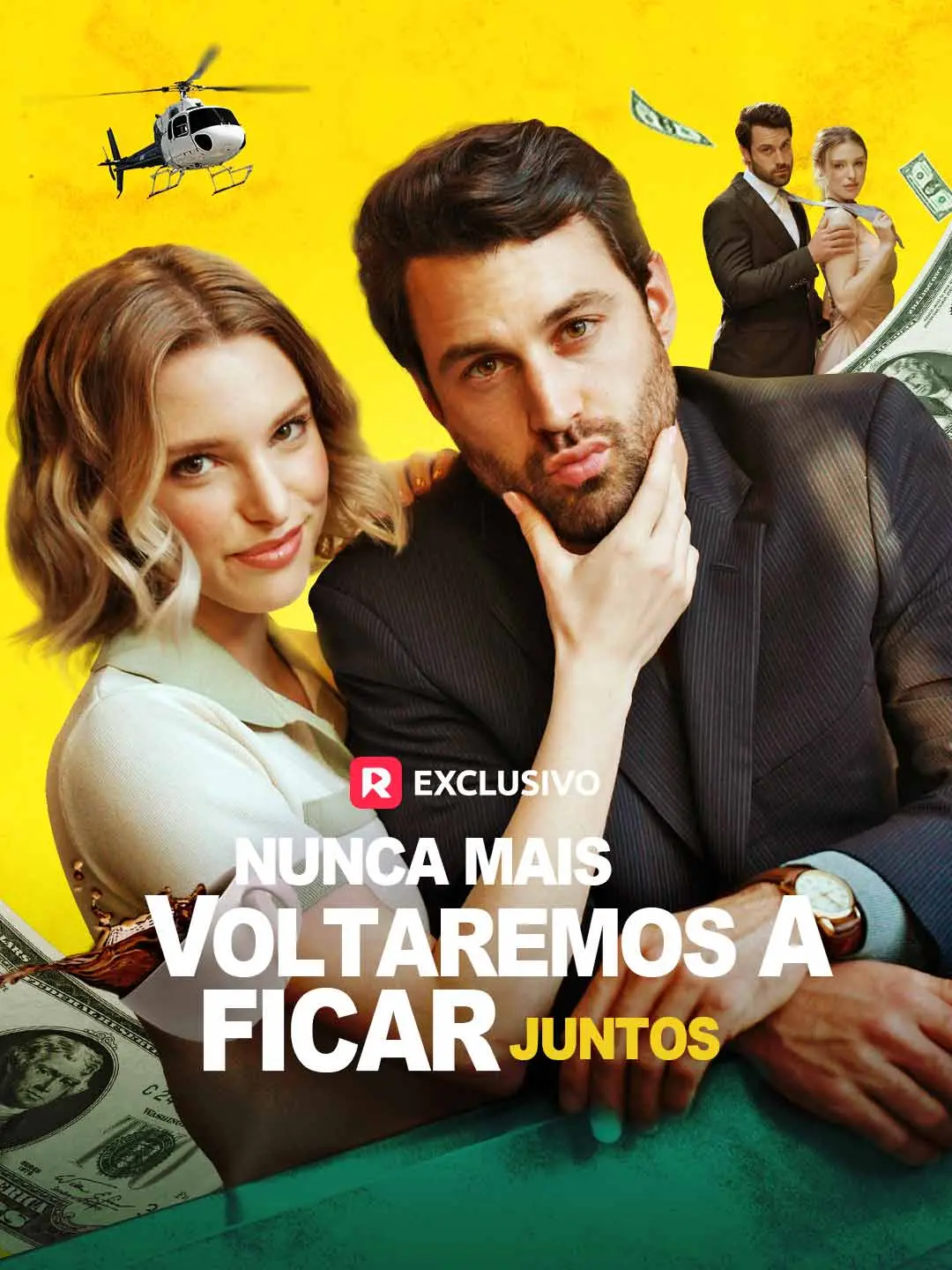 Capa da minissérie Nunca mais voltaremos a ficar juntos