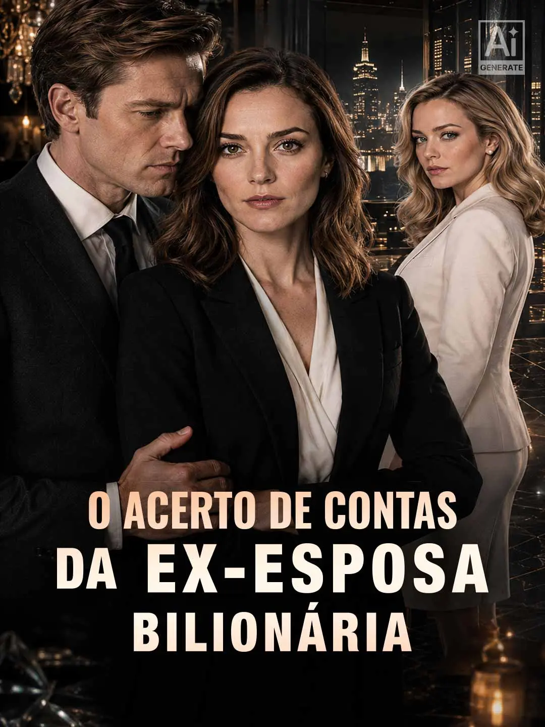 Capa da minissérie O Acerto de Contas da Ex-Esposa Bilionária