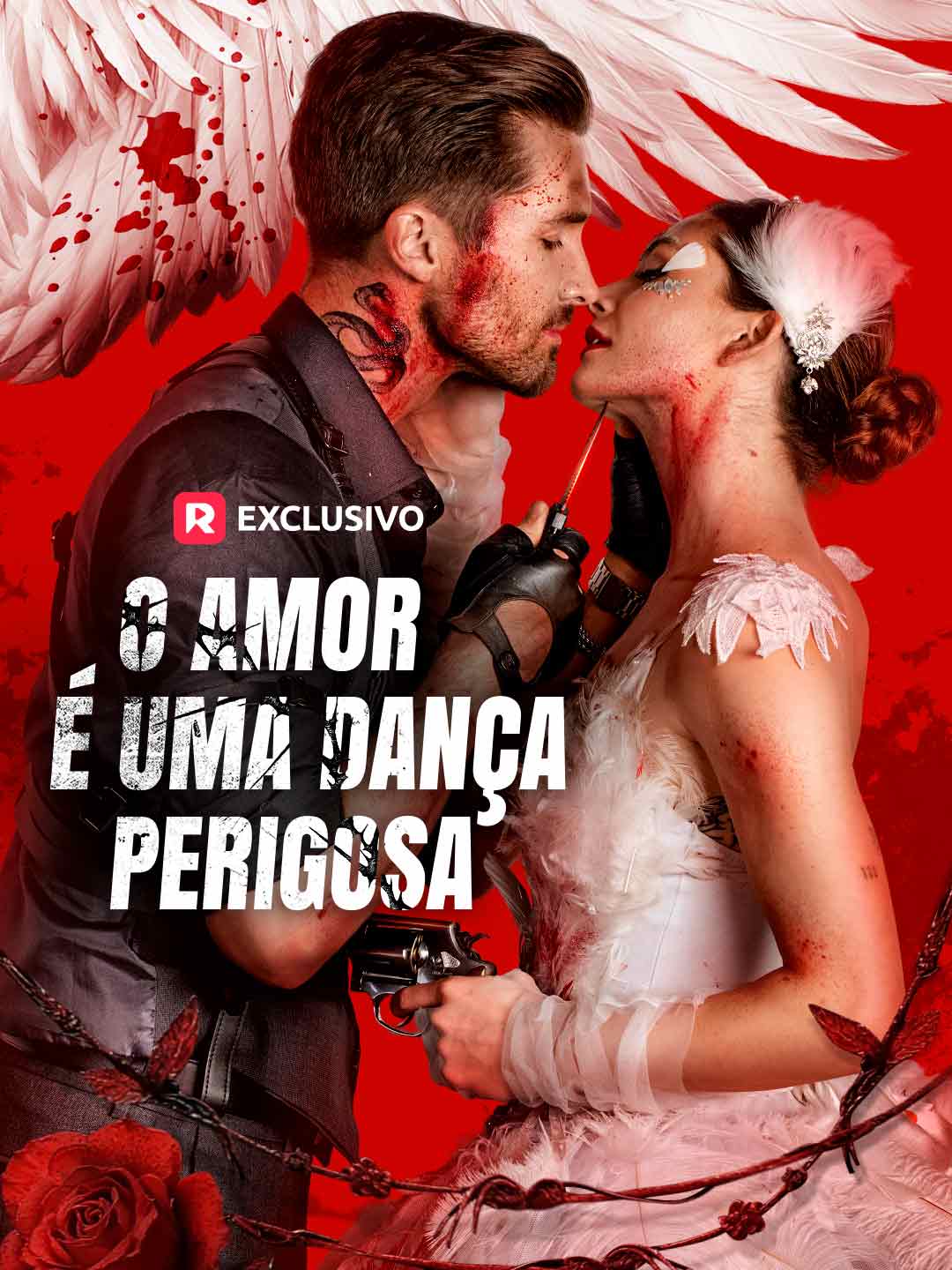 Capa da minissérie O amor é uma dança perigosa