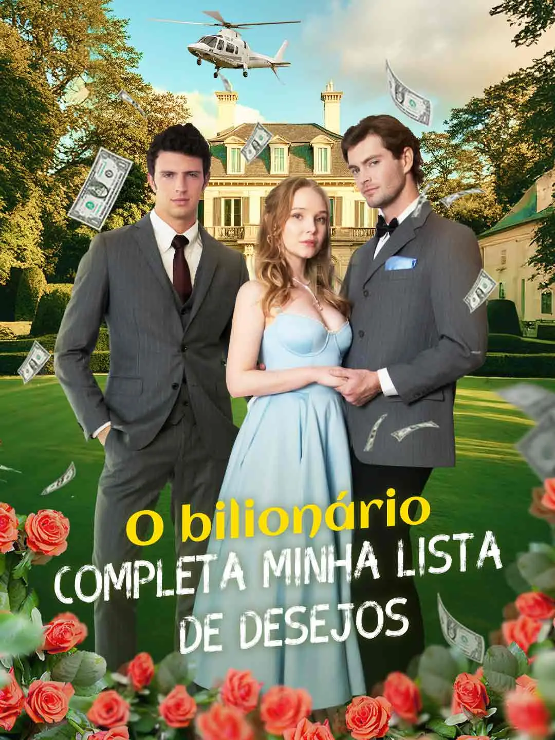 Capa da minissérie O bilionário completa minha lista de desejos