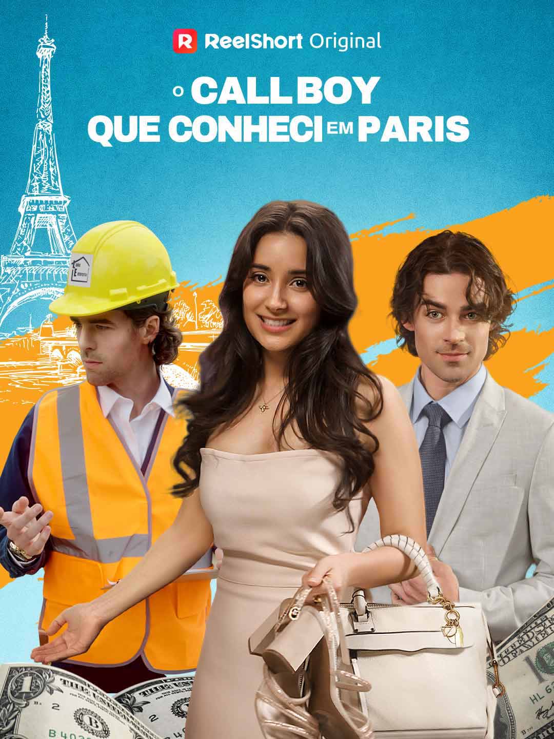 Capa da minissérie O Call Boy que conheci em Paris