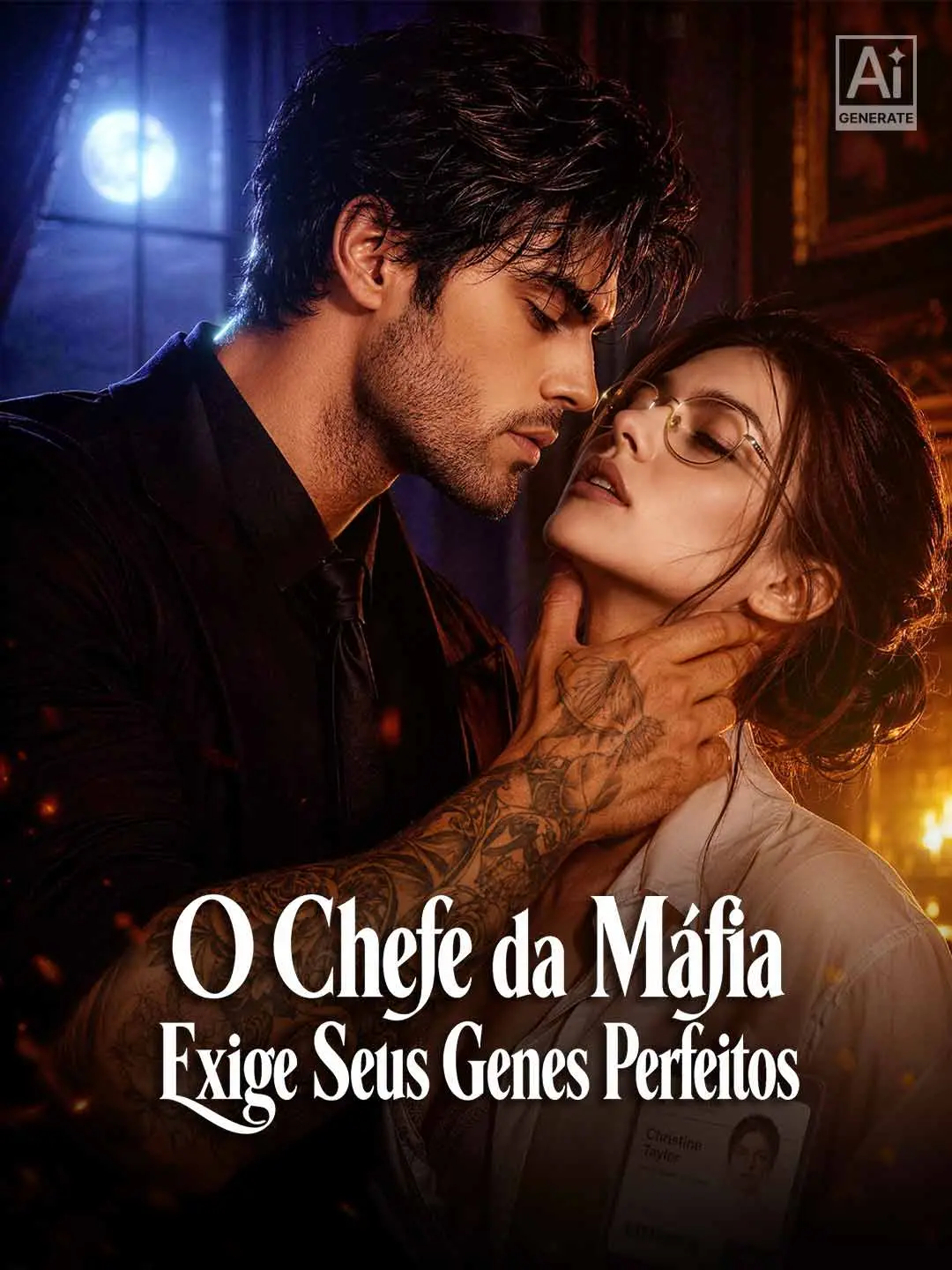 Capa da minissérie O Chefe da Máfia Exige Seus Genes Perfeitos