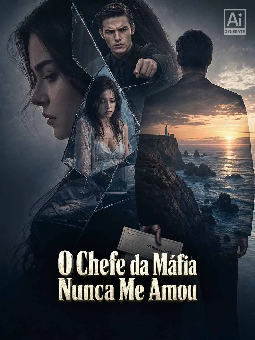 Capa da minissérie O Chefe da Máfia Nunca Me Amou