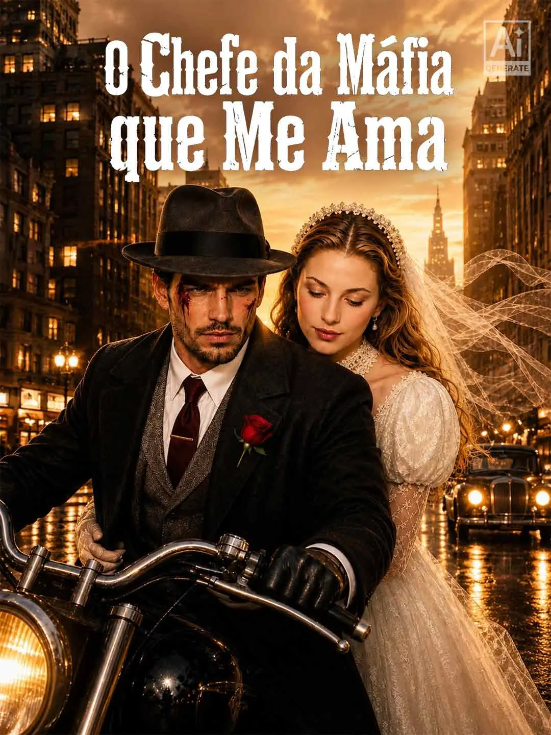 Capa da minissérie o Chefe da Máfia que Me Ama