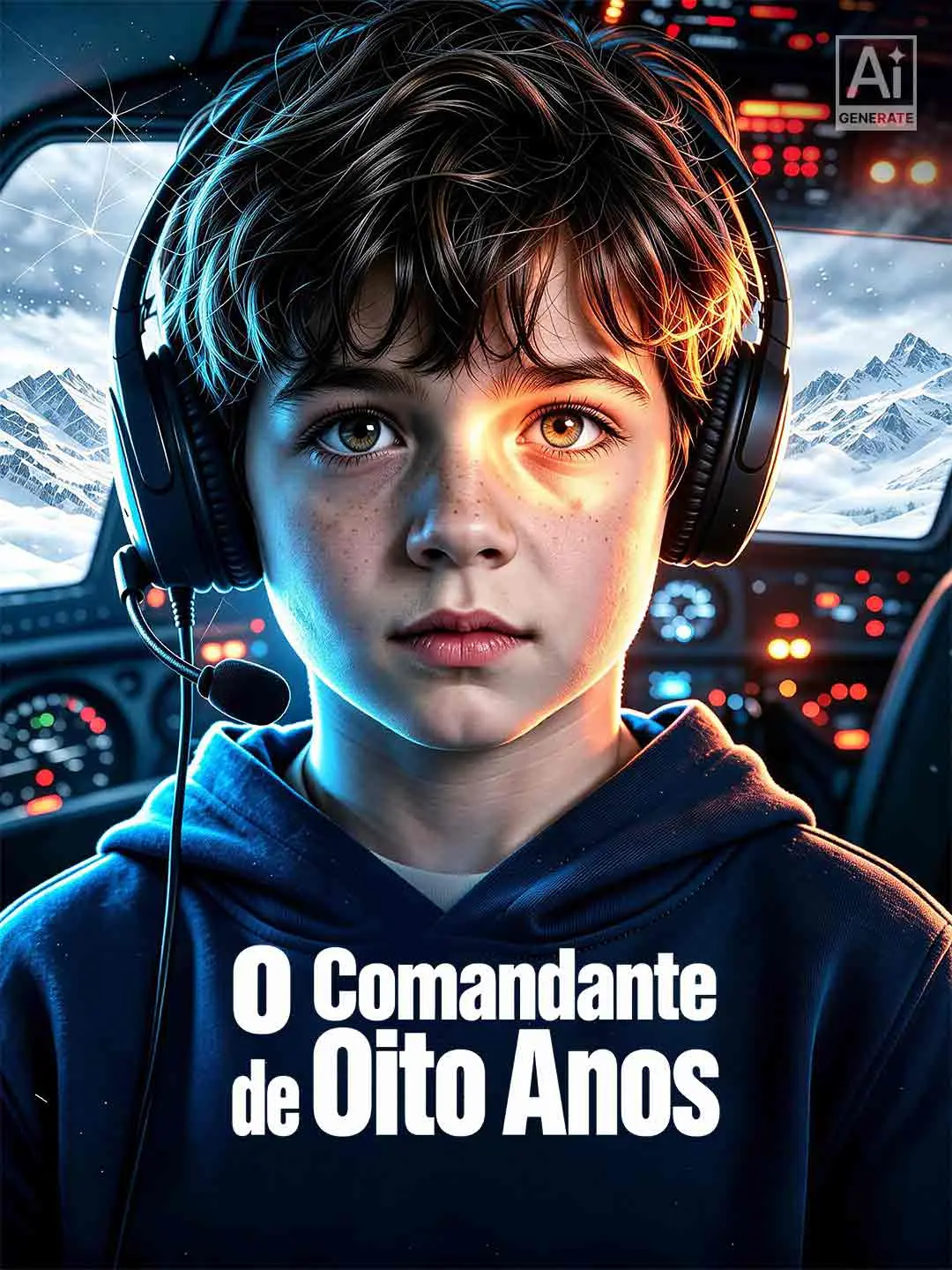 Capa da minissérie O Comandante de Oito Anos