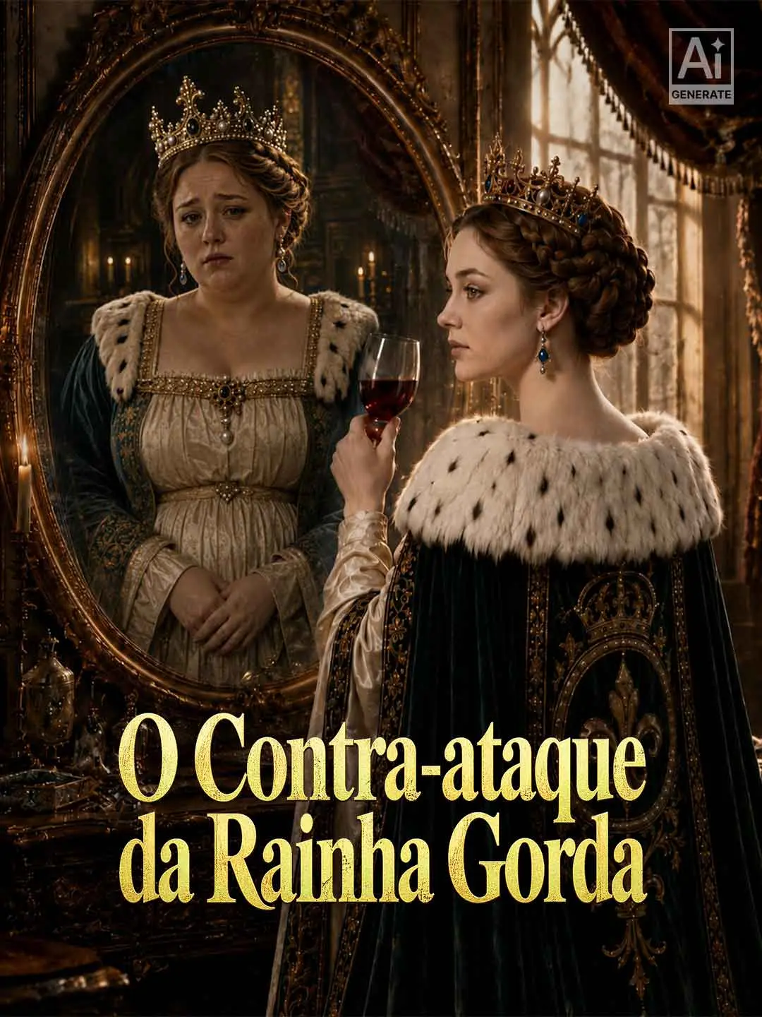 Capa da minissérie O Contra-ataque da Rainha Gorda
