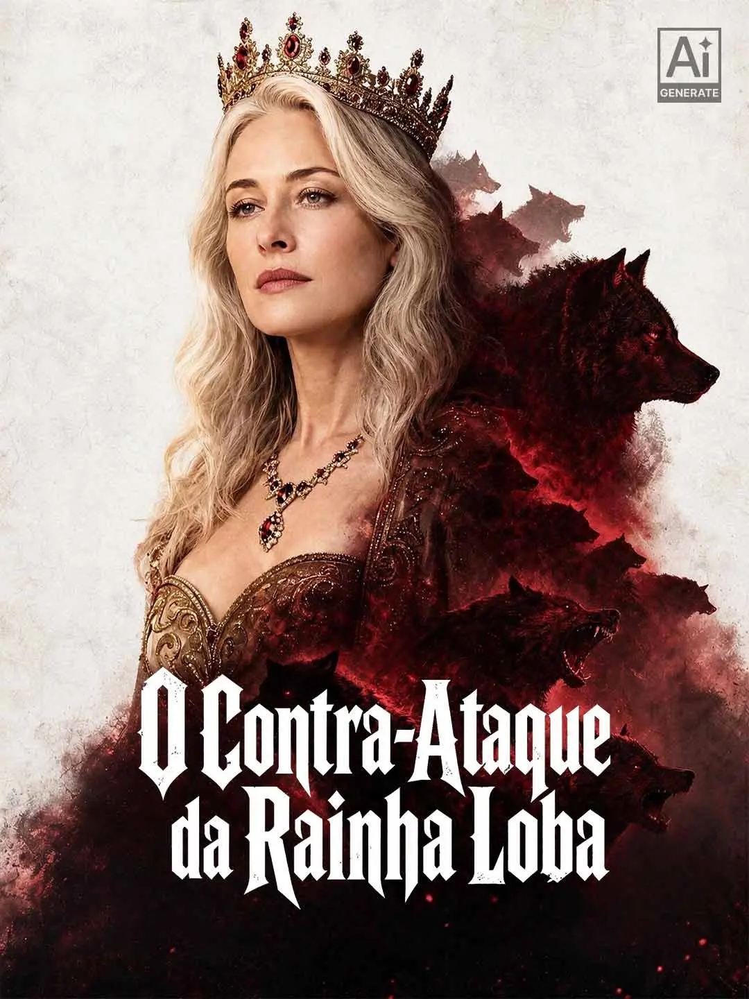 Capa da minissérie O Contra-Ataque da Rainha Loba