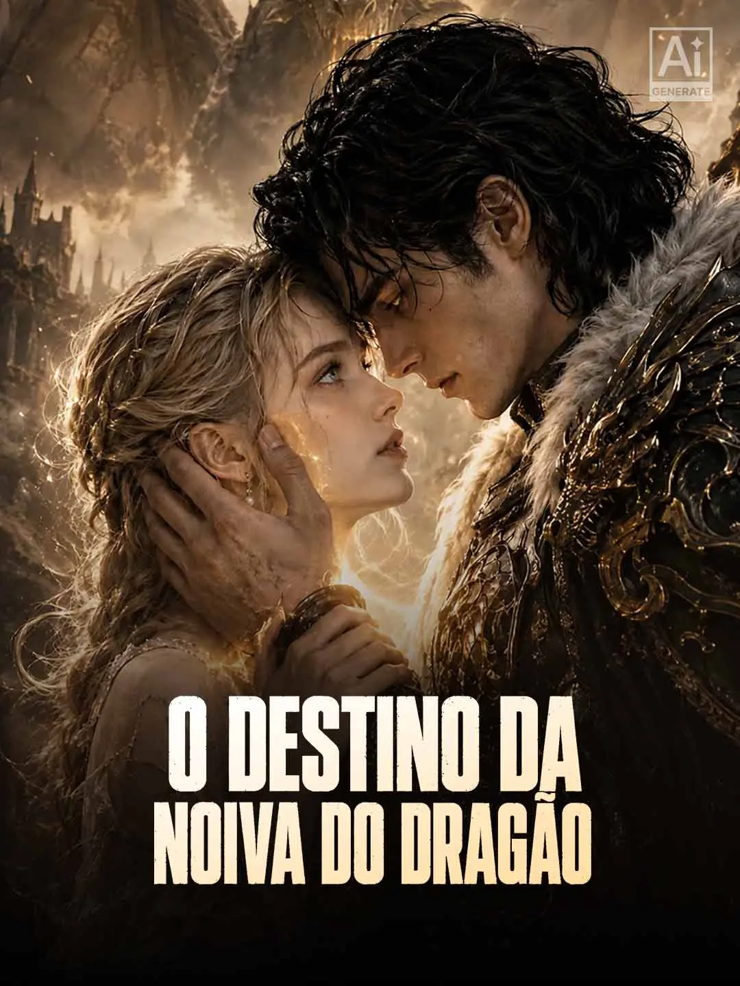 Capa da minissérie O Destino da Noiva do Dragão