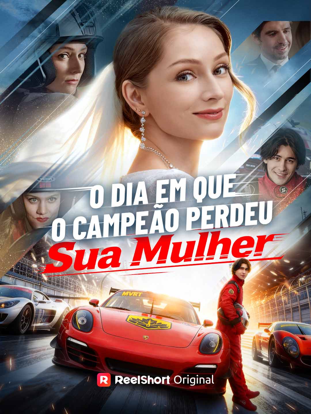Capa da minissérie o Dia em que o Campeão Perdeu Sua Mulher