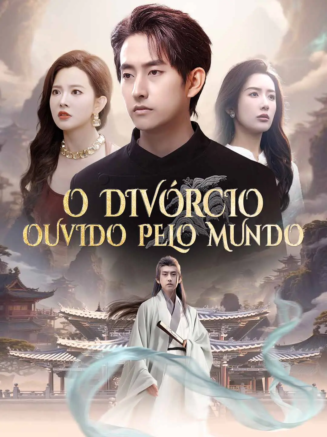 Capa da minissérie O divórcio ouvido pelo mundo