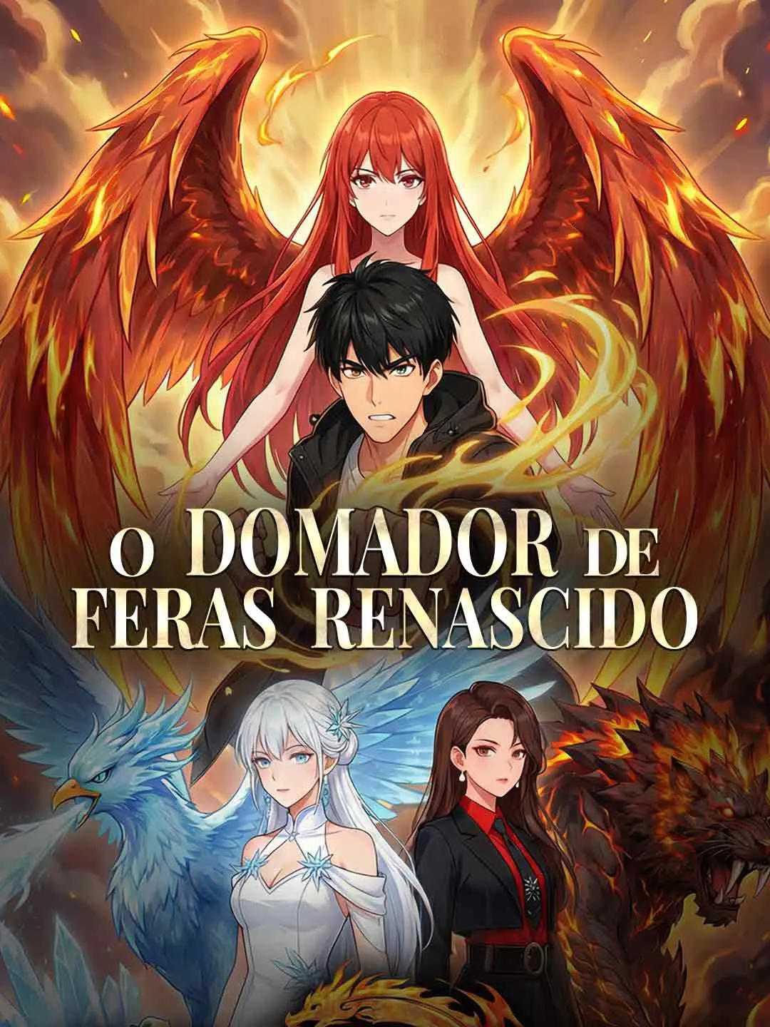Capa da minissérie O Domador de Bestas Renascido