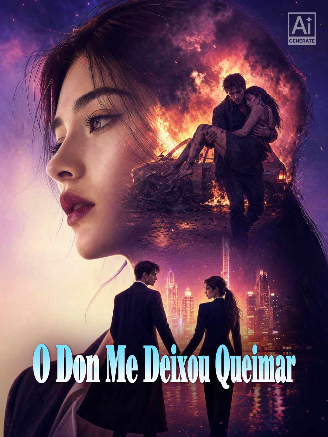 Capa da minissérie O Don Me Deixou Queimar