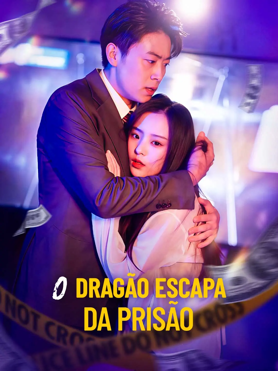 Capa da minissérie O Dragão Escapa da Prisão