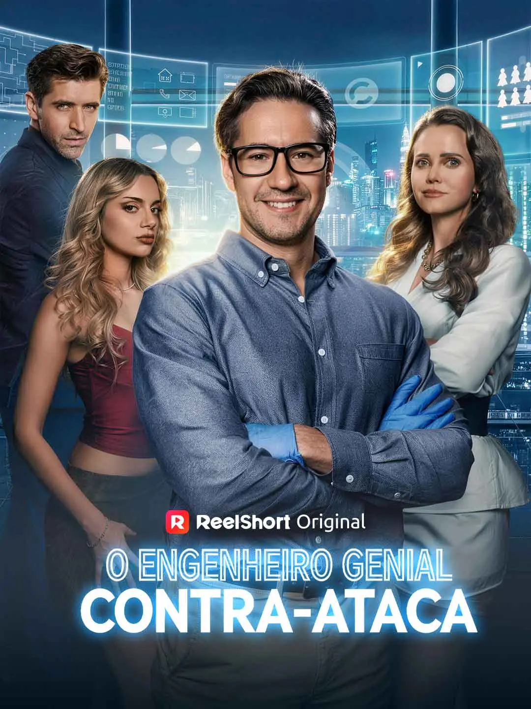 Capa da minissérie O Engenheiro Genial Contra-Ataca