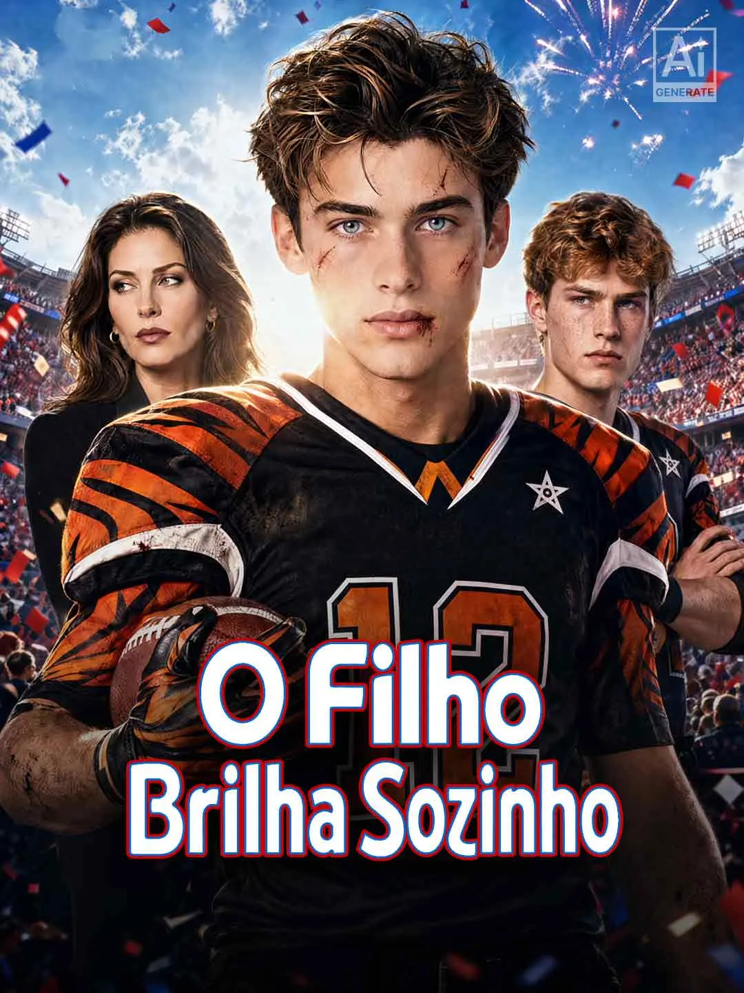 Capa da minissérie O Filho Brilha Sozinho