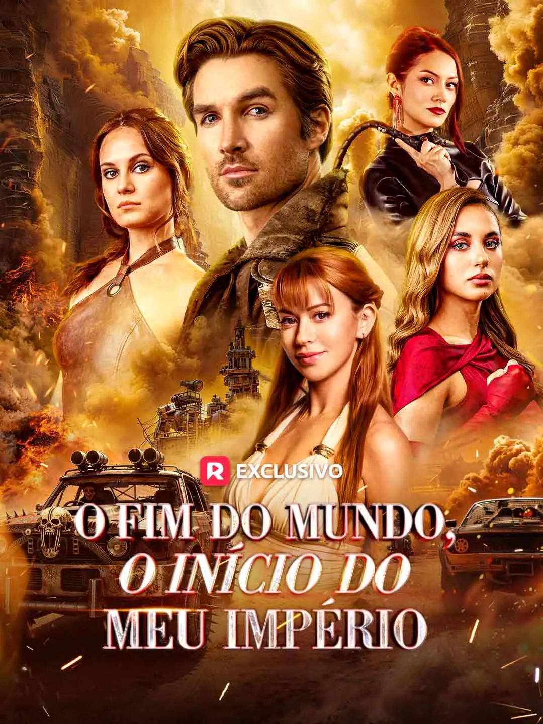 Capa da minissérie O Fim do Mundo, O Início do Meu Império
