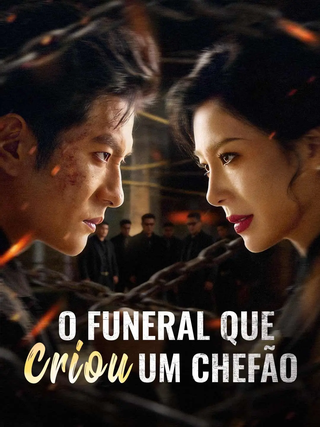 Capa da minissérie O funeral que criou um chefão
