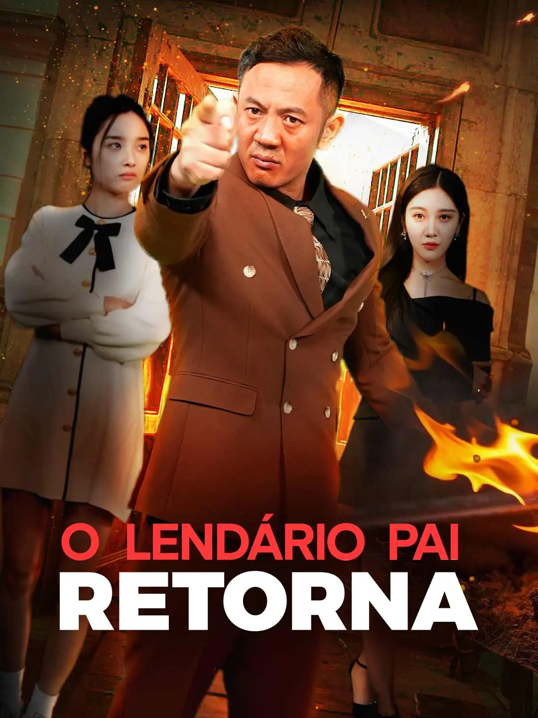 Capa da minissérie O Lendário Pai Retorna