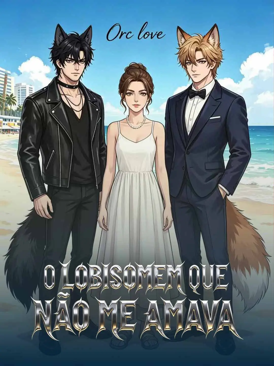 Capa da minissérie O Lobisomem que Não Me Amava