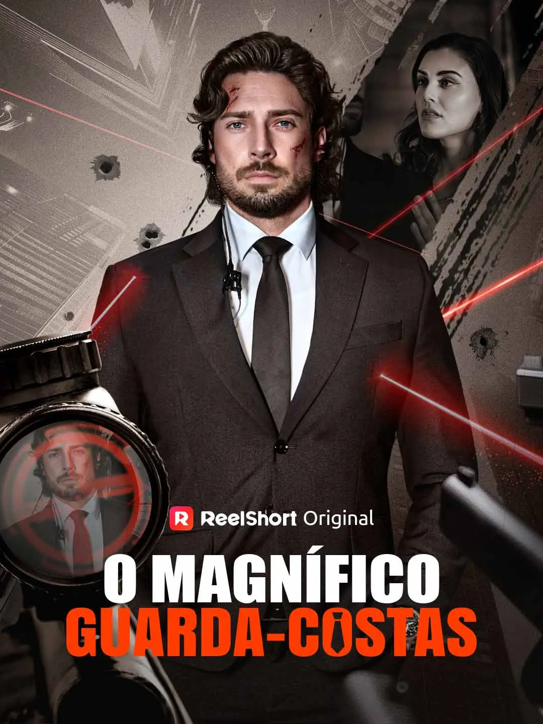 Capa da minissérie O Magnífico Guarda-costas