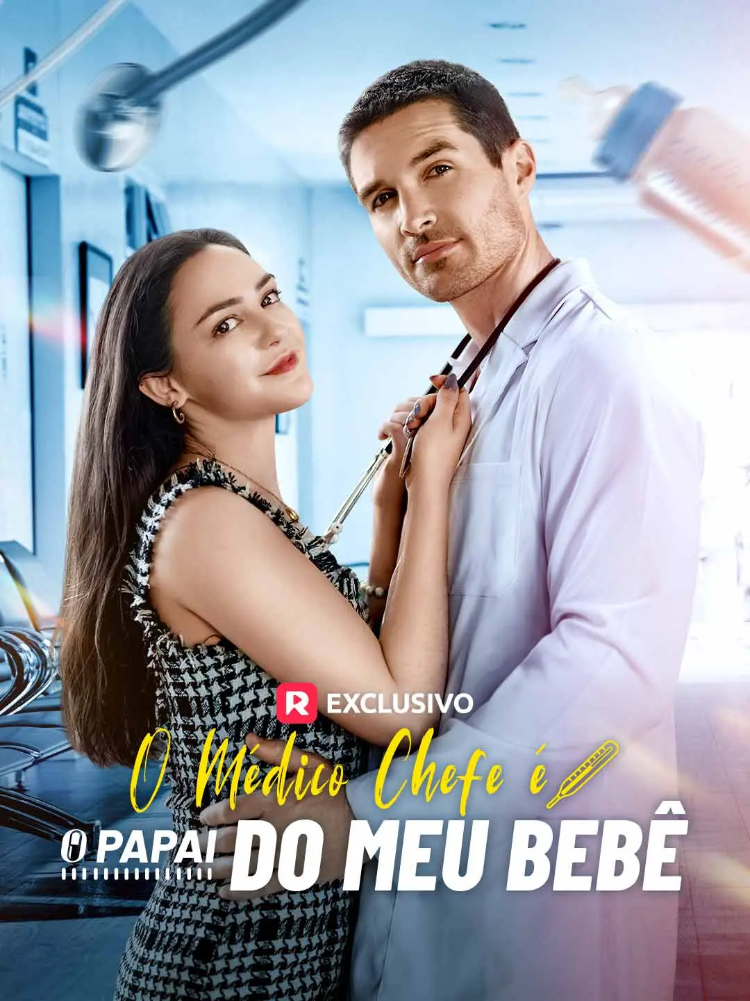 Capa da minissérie O Médico Chefe é o Papai do meu Bebê