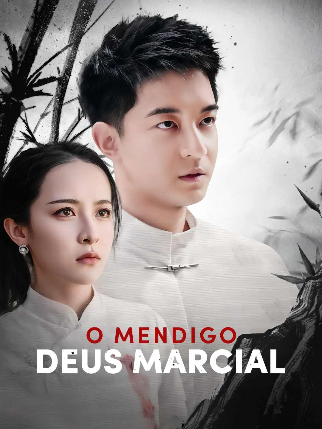 Capa da minissérie O Mendigo Deus Marcial