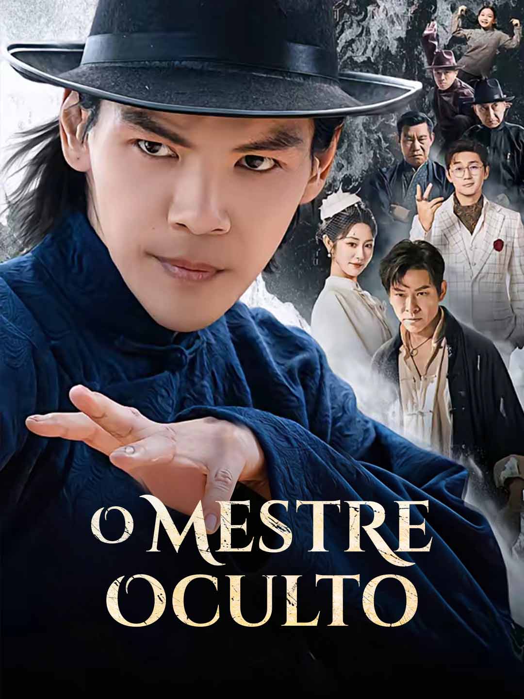 Capa da minissérie O Mestre Oculto