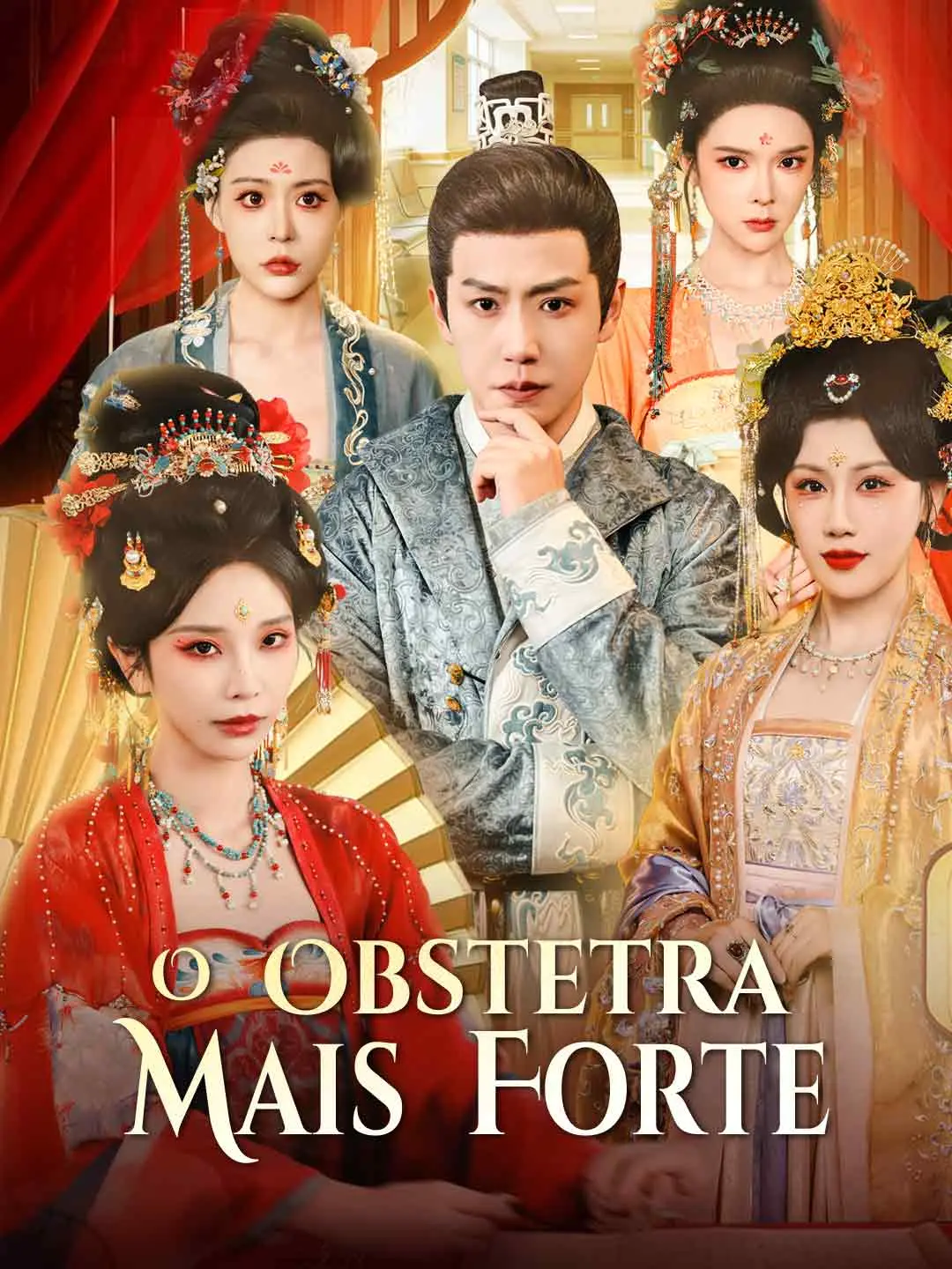 Capa da minissérie O Obstetra Mais Forte