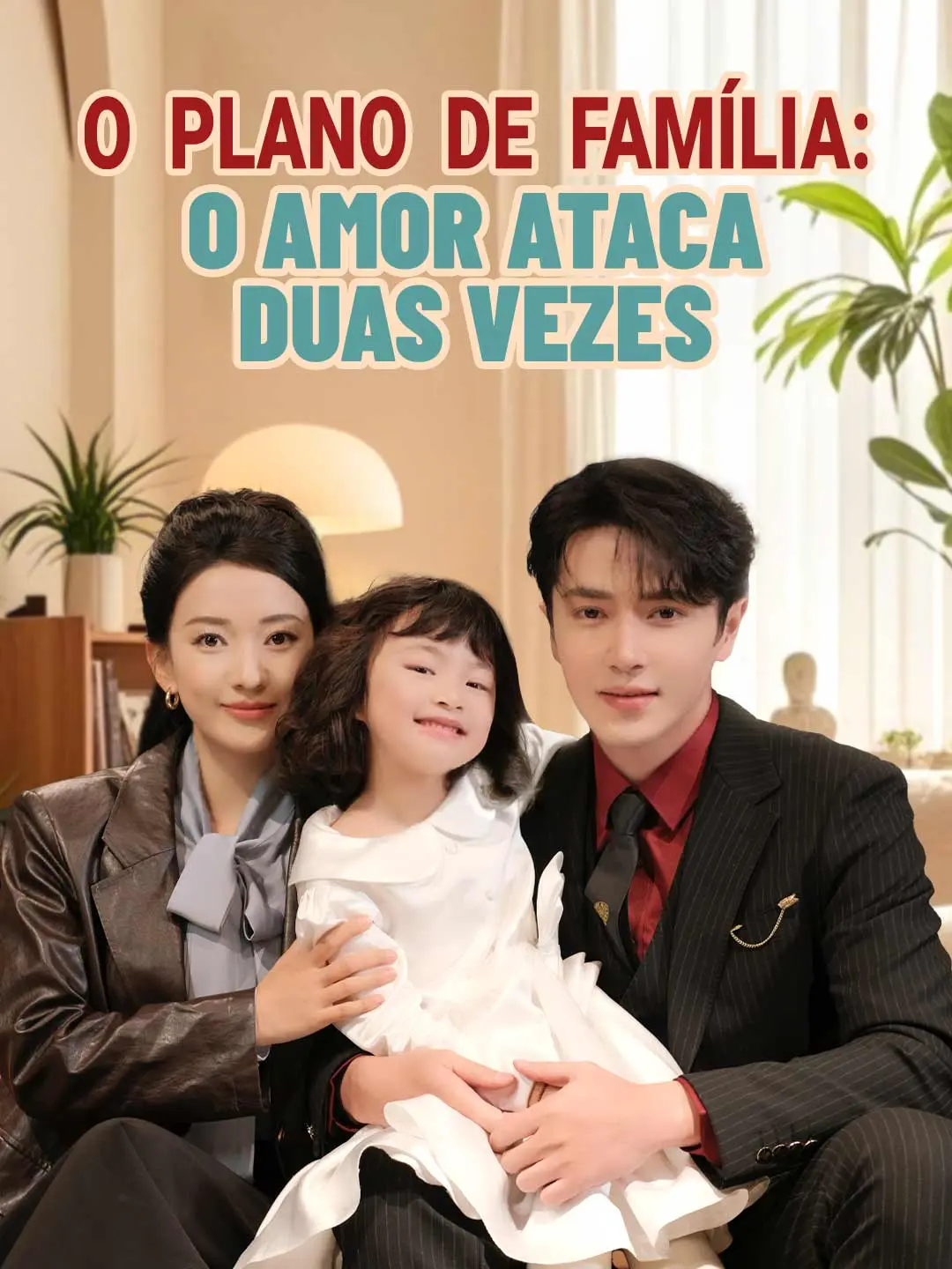 Capa da minissérie O Plano de Família: O Amor Ataca Duas Vezes