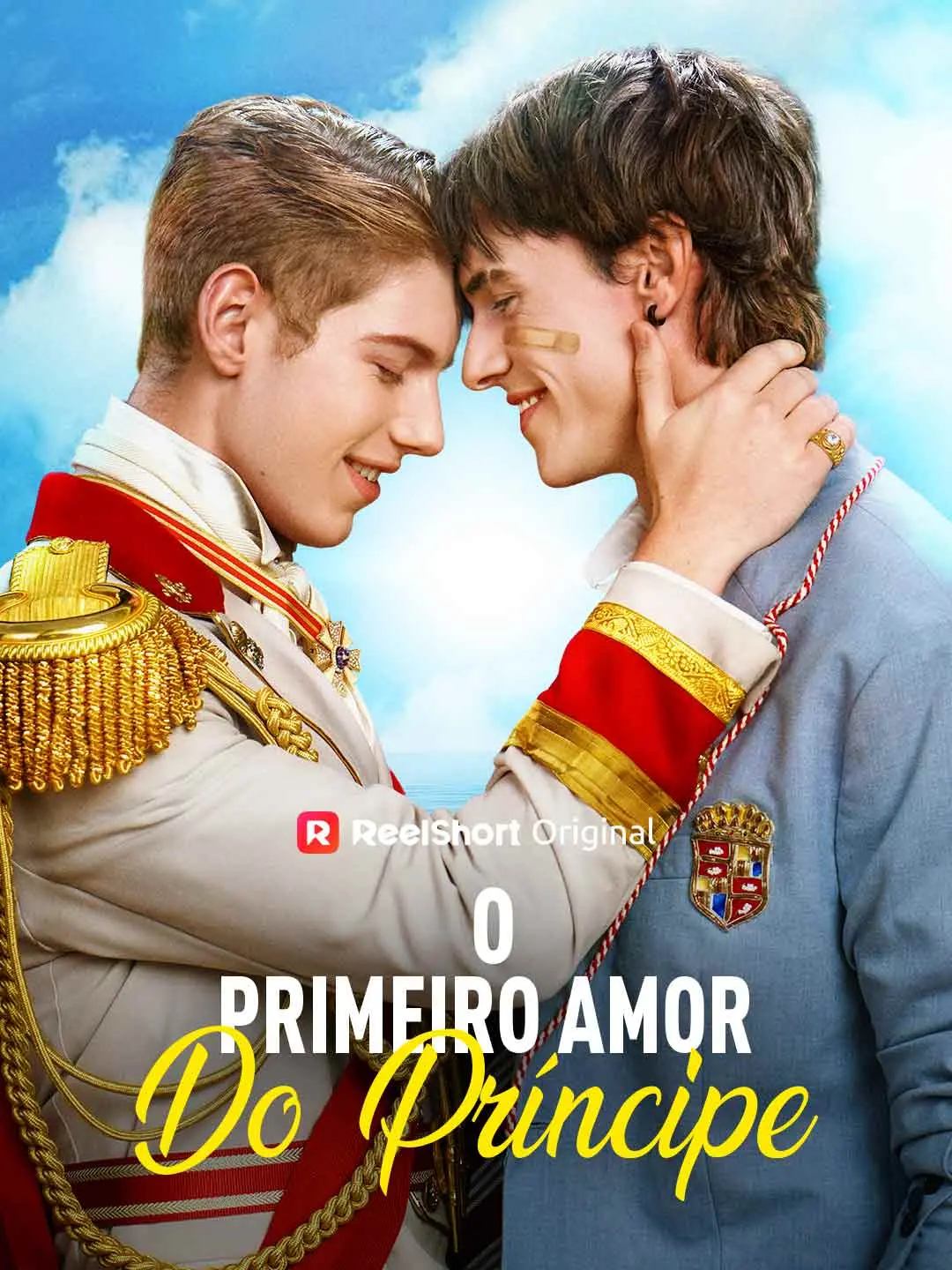 Capa da minissérie O primeiro amor do príncipe