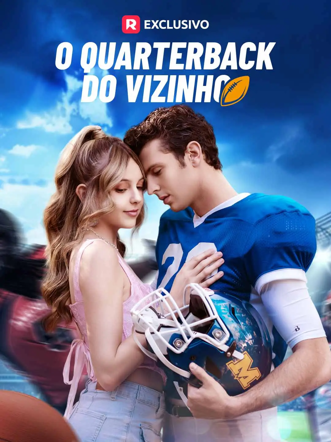 Capa da minissérie O Quarterback do Vizinho