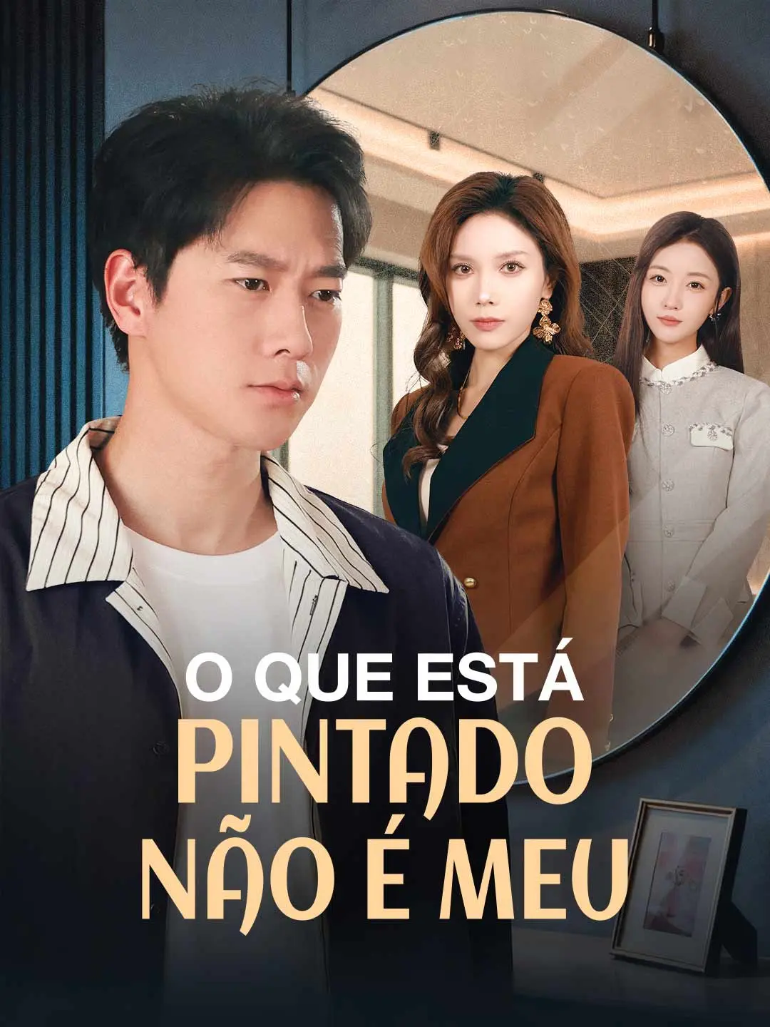 Capa da minissérie O Que Está Pintado Não É Meu