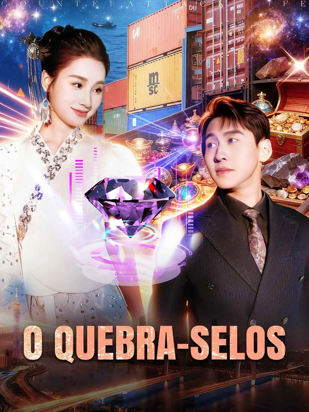 Capa da minissérie O Quebra-Selos